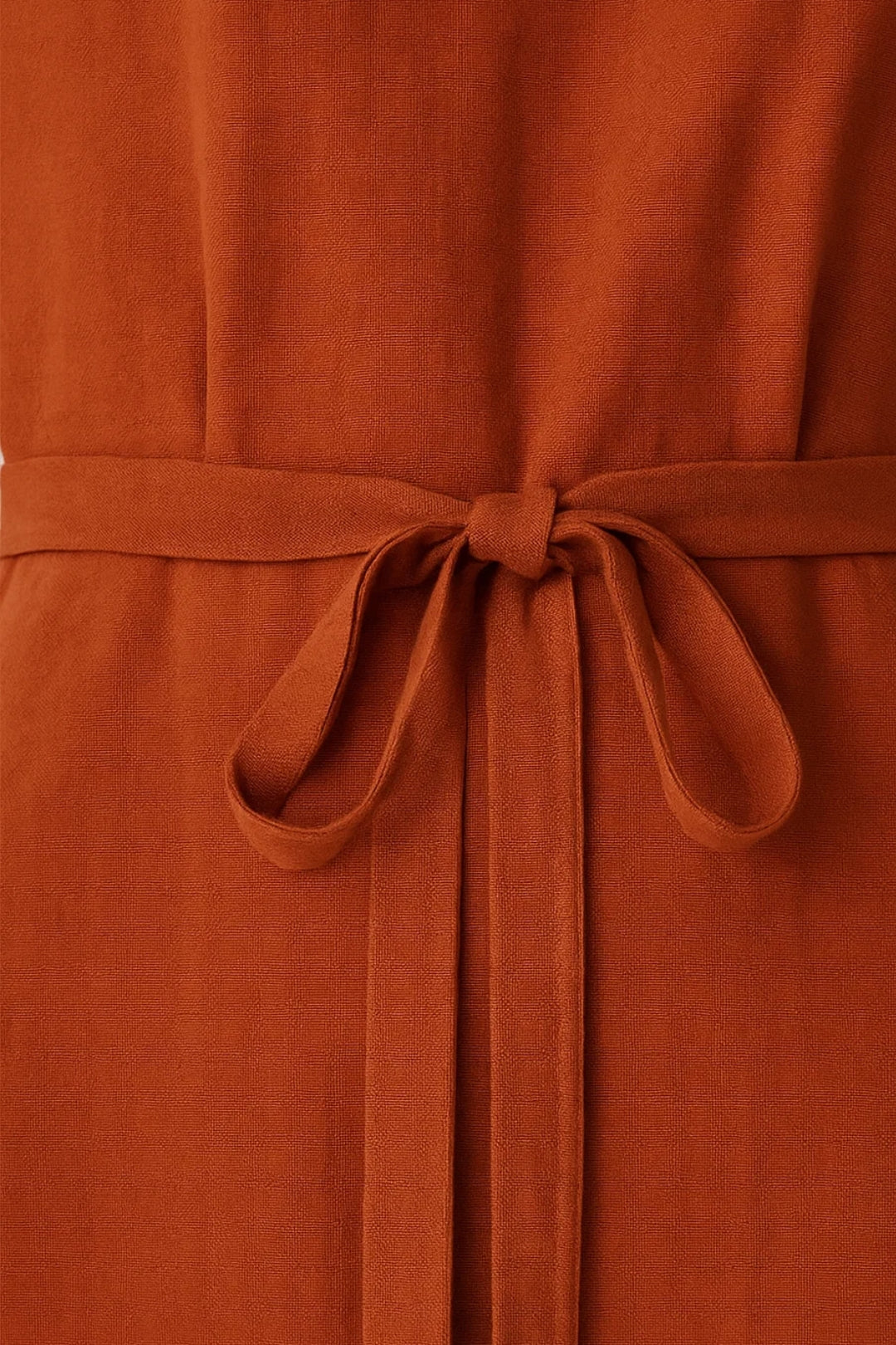 Robe Midi Femme - Sans Manches Ceinturée Coupe Évasée | Estivale