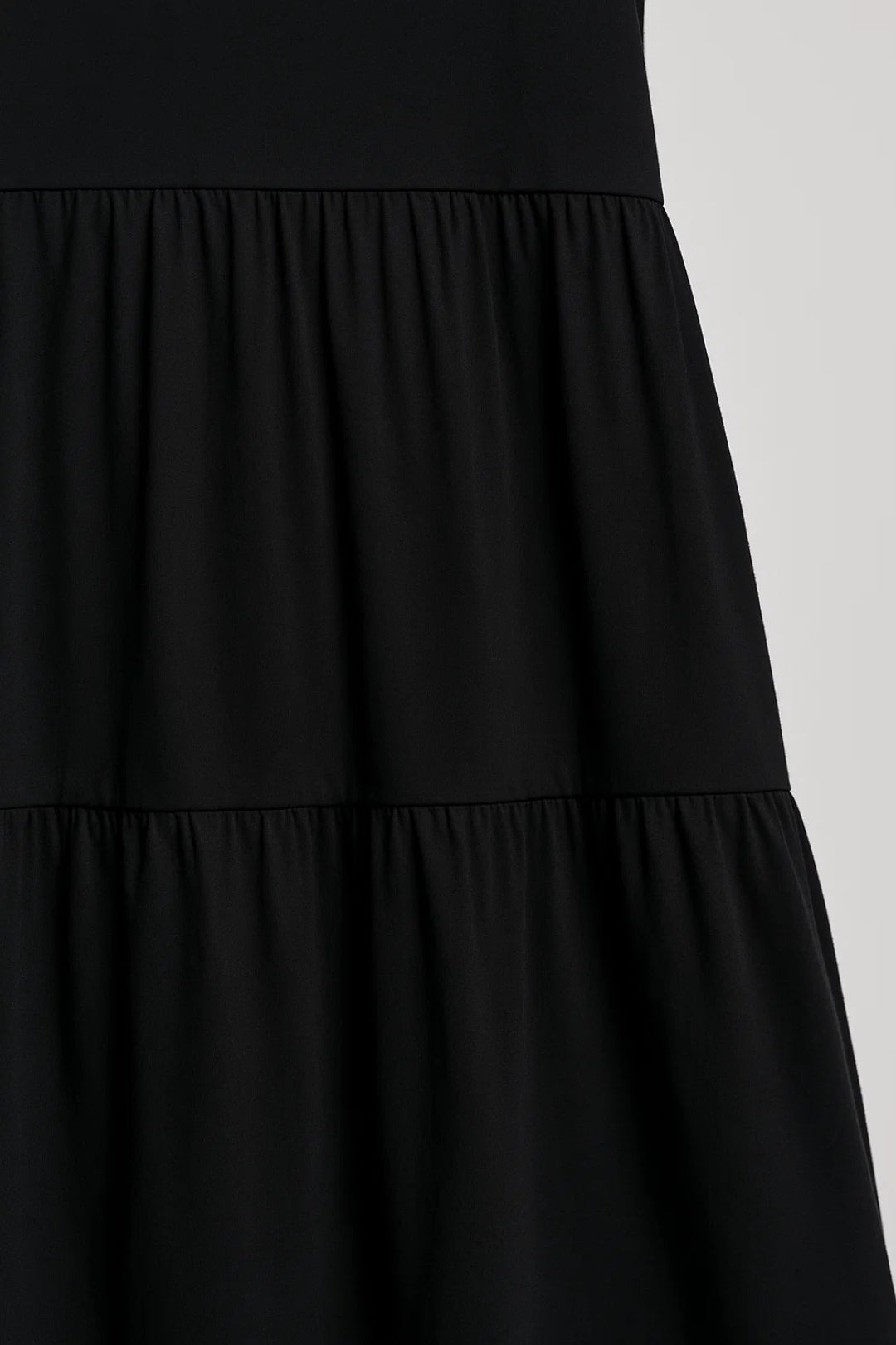 Robe Maxi Femme - Sans Manches Col V avec Jupe Étagée | Casual