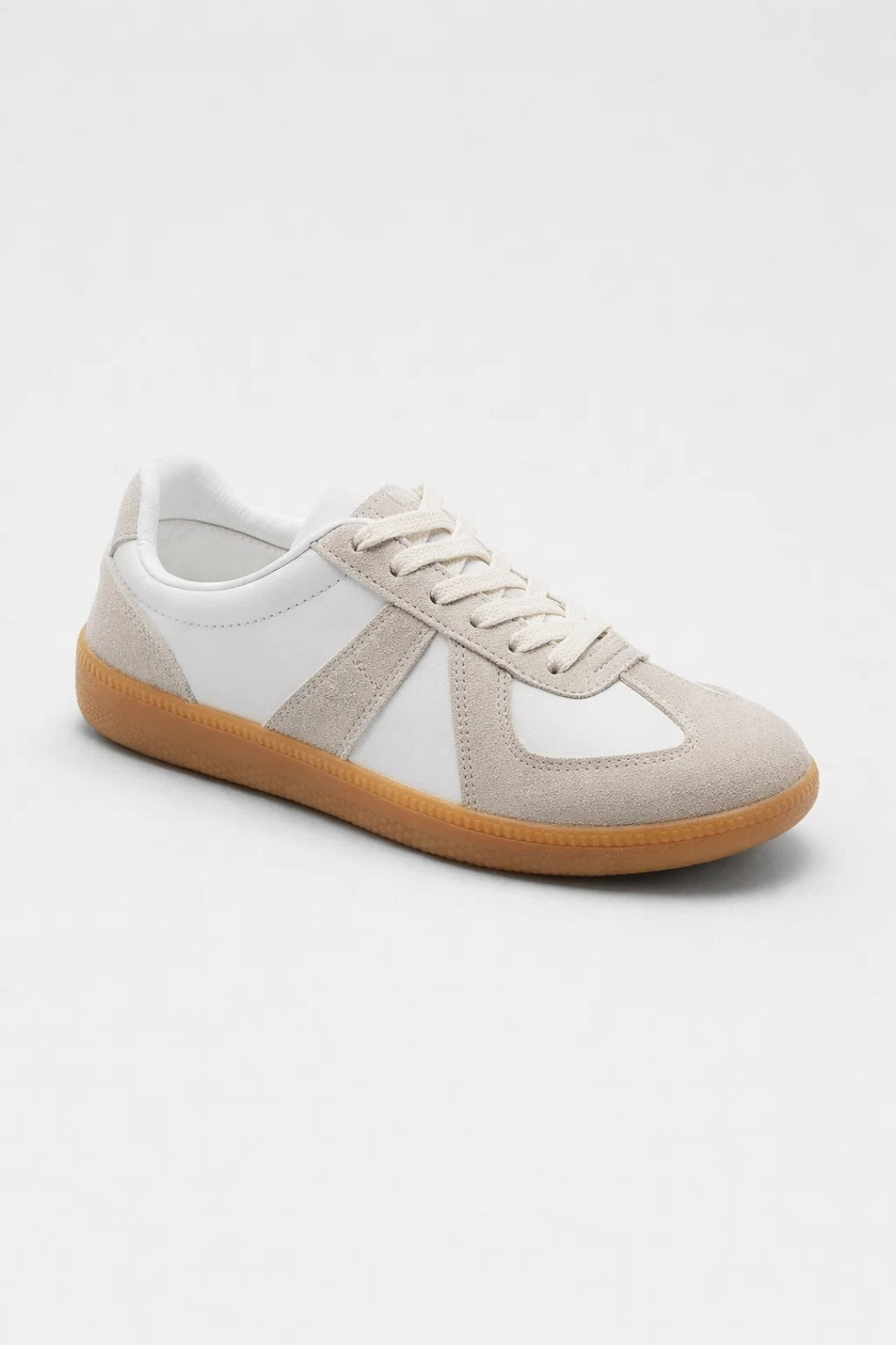 Sneakers Femme - Style Rétro Lacets Semelle Caoutchouc | Casual