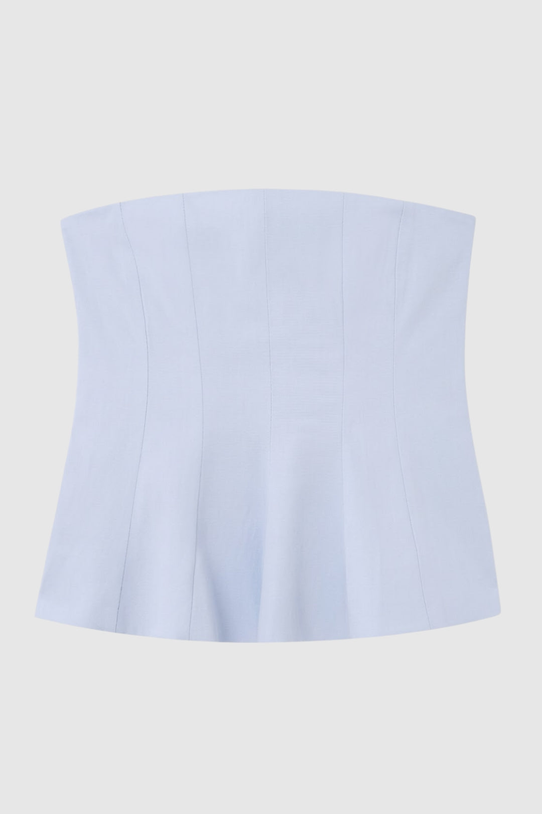 Top Femme - Bustier Sans Bretelles avec Coupe Évasée