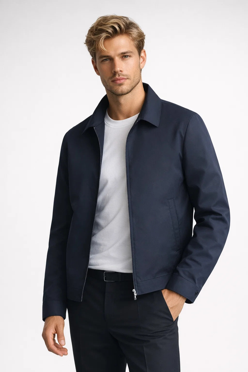 Veste Homme | business casual & minimaliste | doublure carreaux pour Printemps