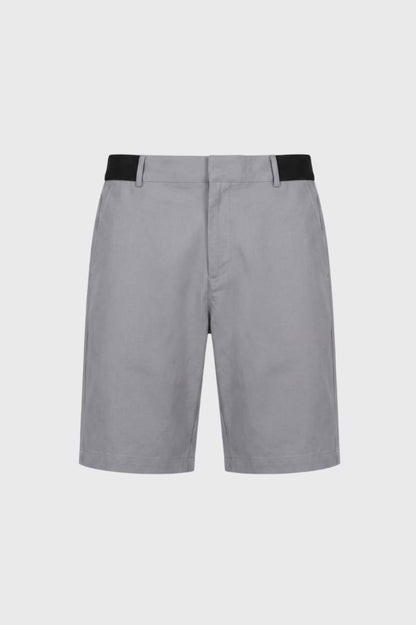 Bermuda Homme - Coupe Moderne avec Détails Contrastés | Chic — Gris