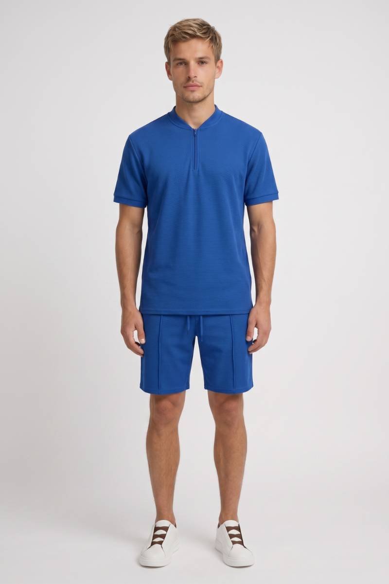 Ensemble Homme - Polo Manches Courtes et Short Assorti | Décontracté