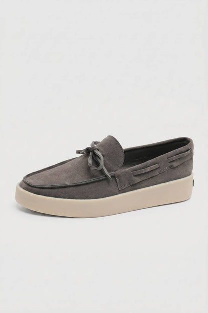 Mocassins Homme - Style Moderne Semelle Épaisse Lacets | Urban — Taupe