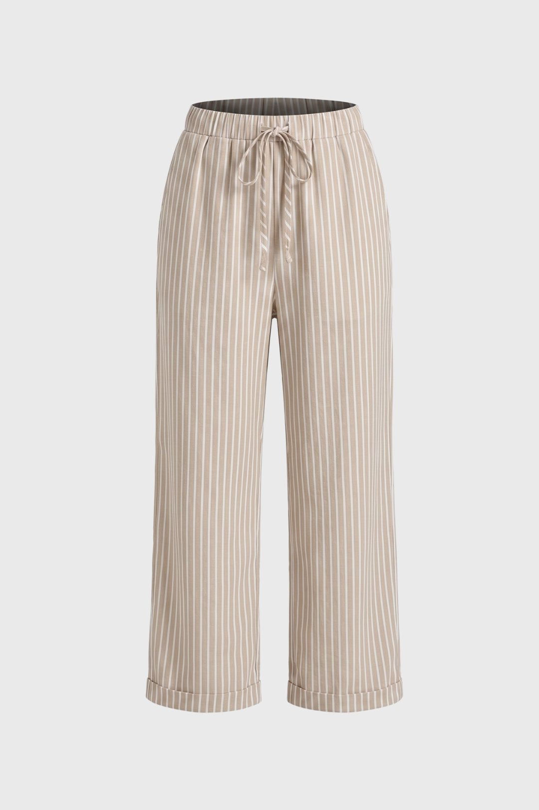 Pantalon Femme - Coupe Large Taille Élastique | Décontracté