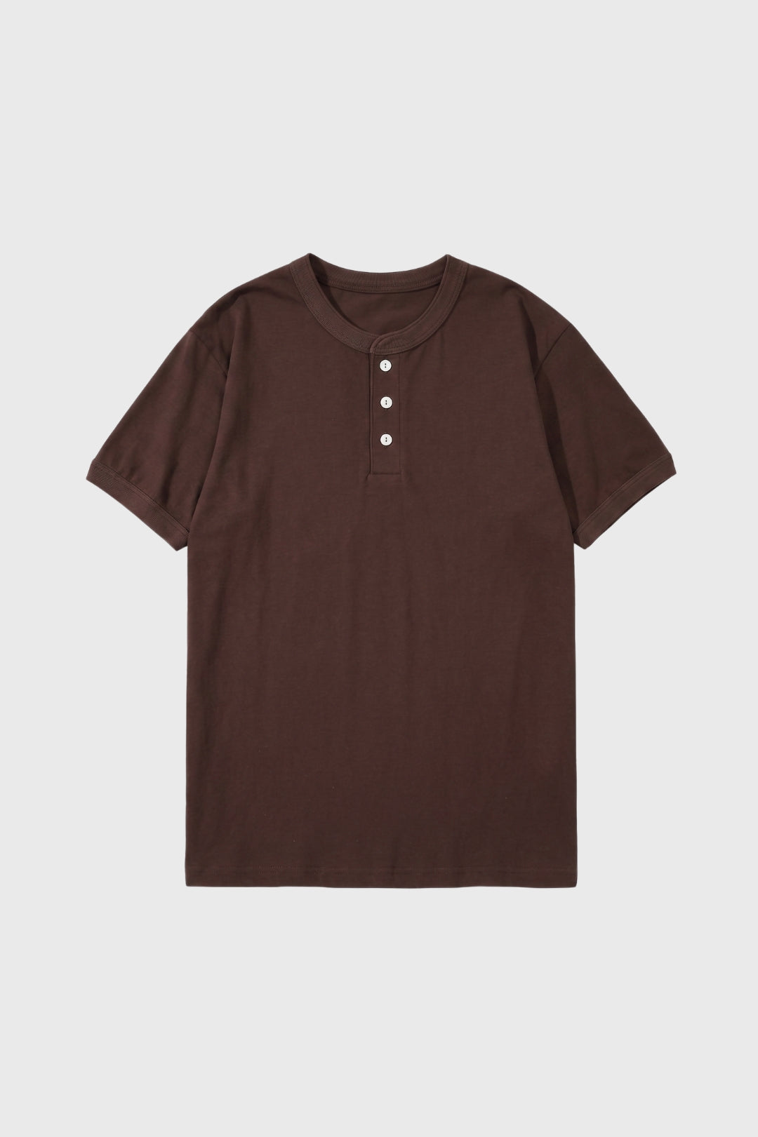 T-shirt Homme - Col Boutonné Manches Courtes | Décontracté