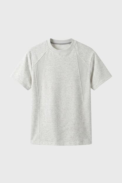 T-Shirt Homme - Coupe Sport Détails Surpiqûres | Moderne