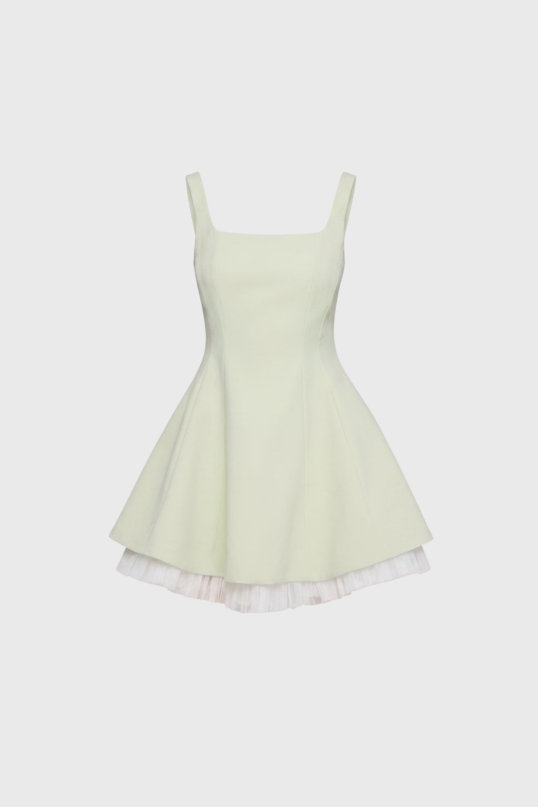 Robe Mini Femme - Bretelles Larges Contrasté | Romantique