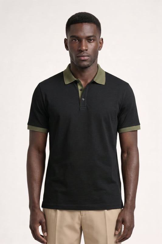 Polo Homme - Coupe Moderne Liseré Contrasté | Sport Urbain
