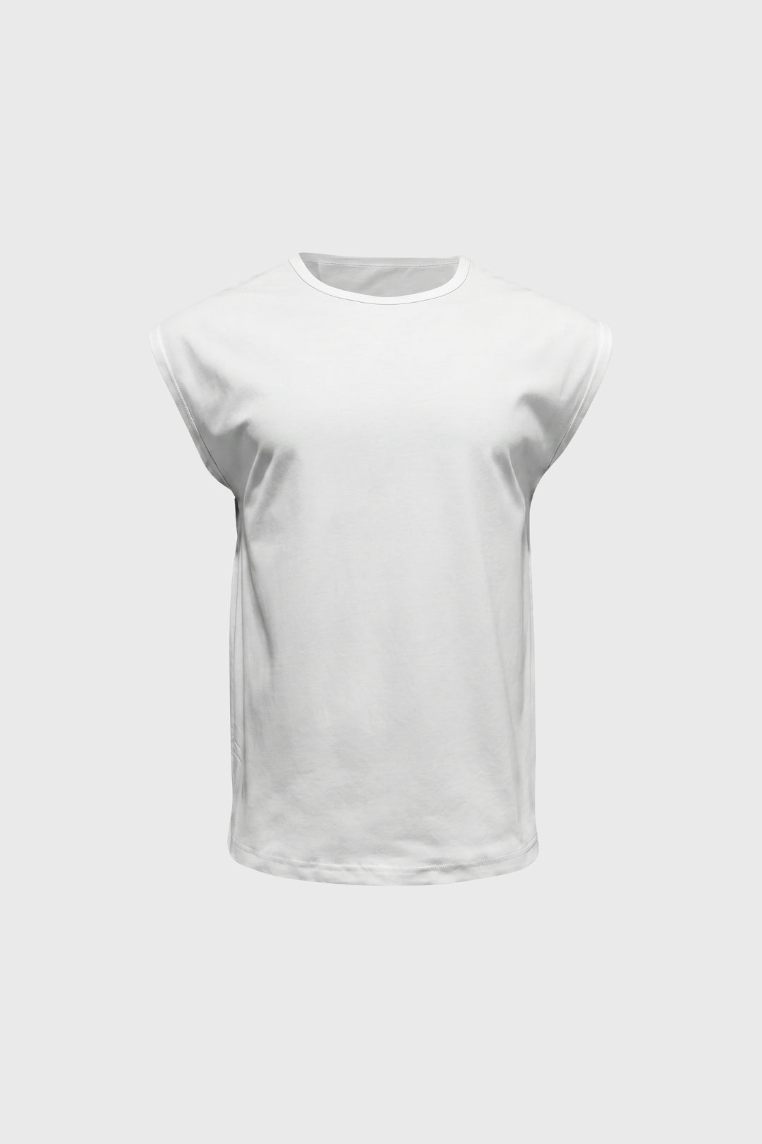 T-Shirt Homme - Sans Manches Col Rond Coupe Décontractée | Casual