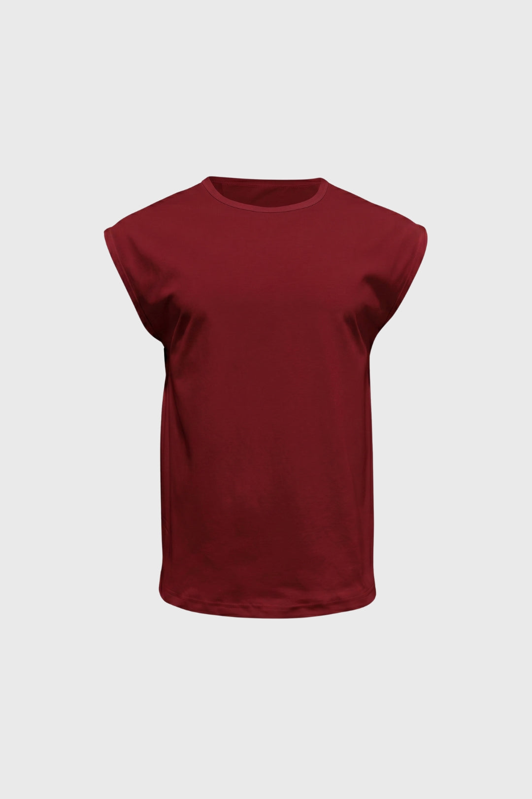 T-Shirt Homme - Sans Manches Col Rond Coupe Décontractée | Casual