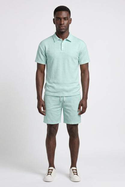 Ensemble Homme - Polo et Short Assorti avec Cordon | Confort