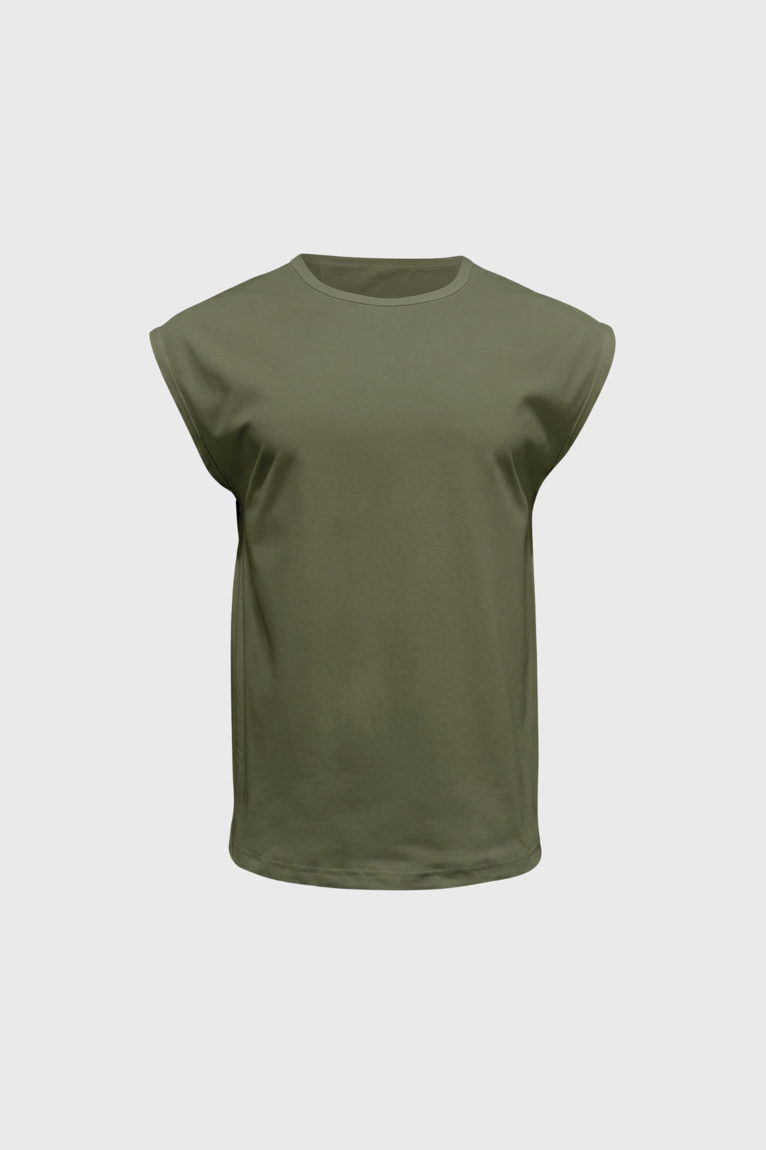 T-Shirt Homme - Sans Manches Col Rond Coupe Décontractée | Casual