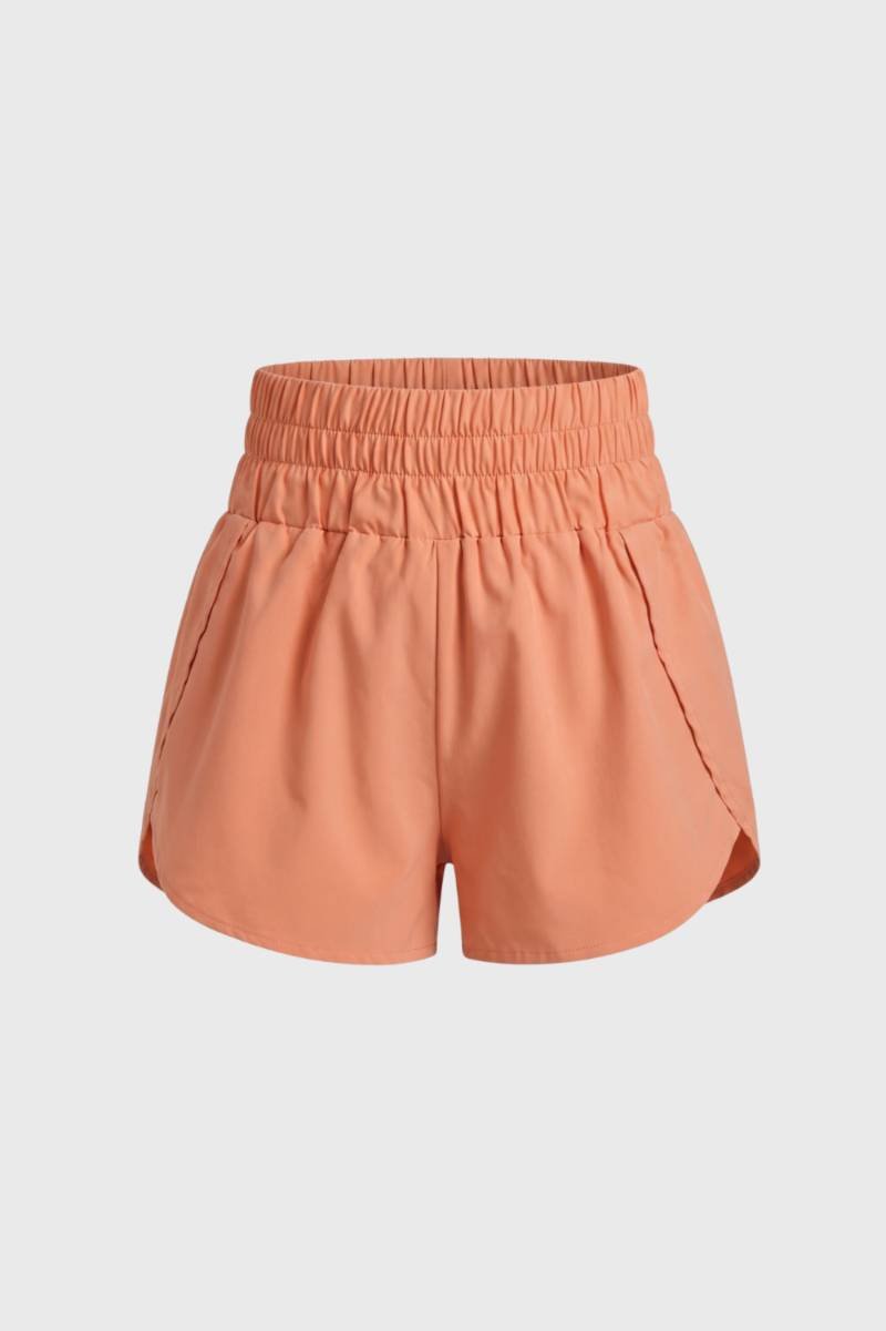 Short Femme - Taille Haute Sport Coupe Oversize | Confortable — Corail