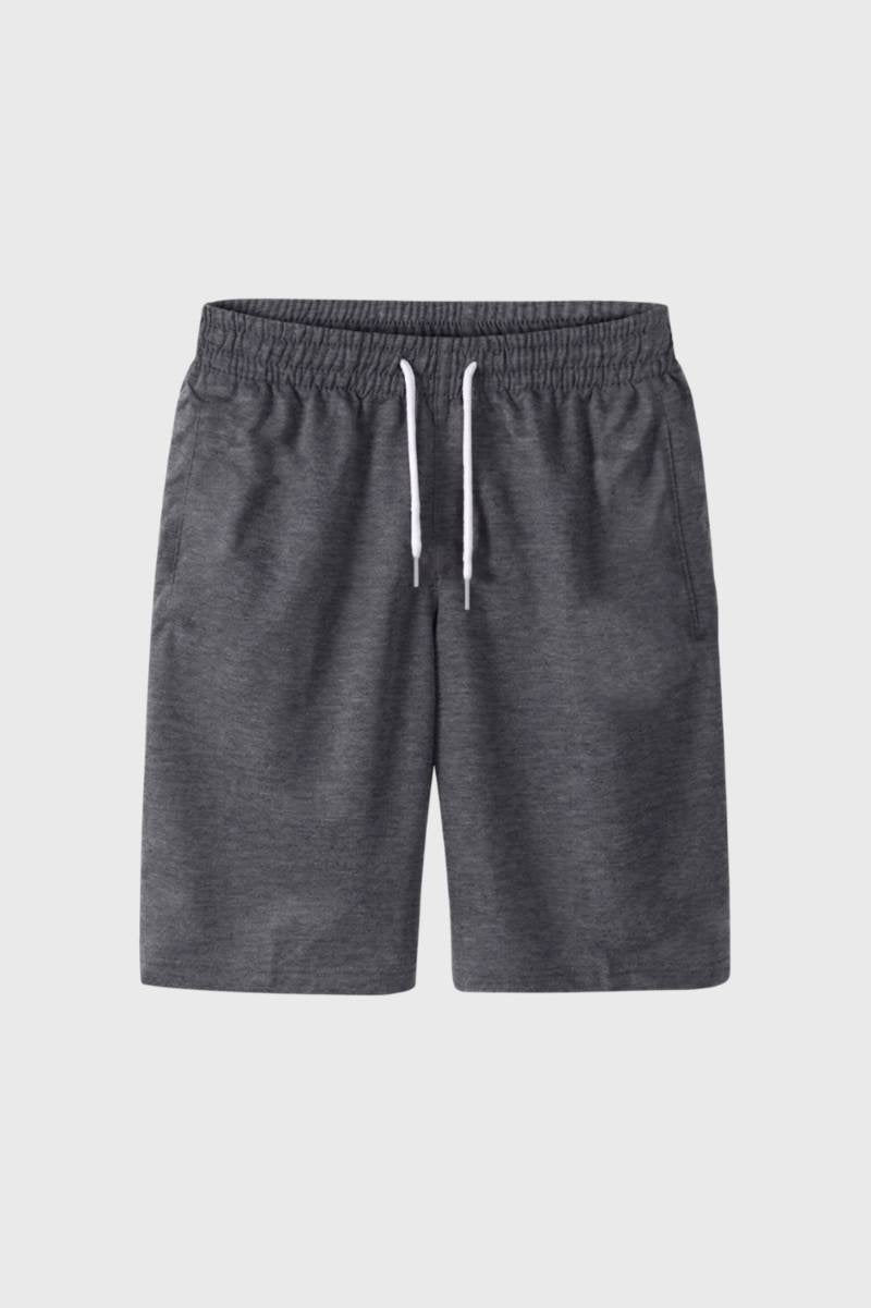 Short Homme - Décontracté avec Cordon de Serrage | Sport — Gris Foncé