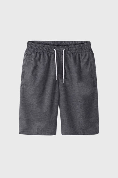 Short Homme - Décontracté avec Cordon de Serrage | Sport — Gris Foncé