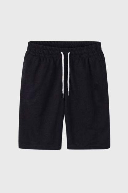 Short Homme - Décontracté avec Cordon de Serrage | Sport — Noir