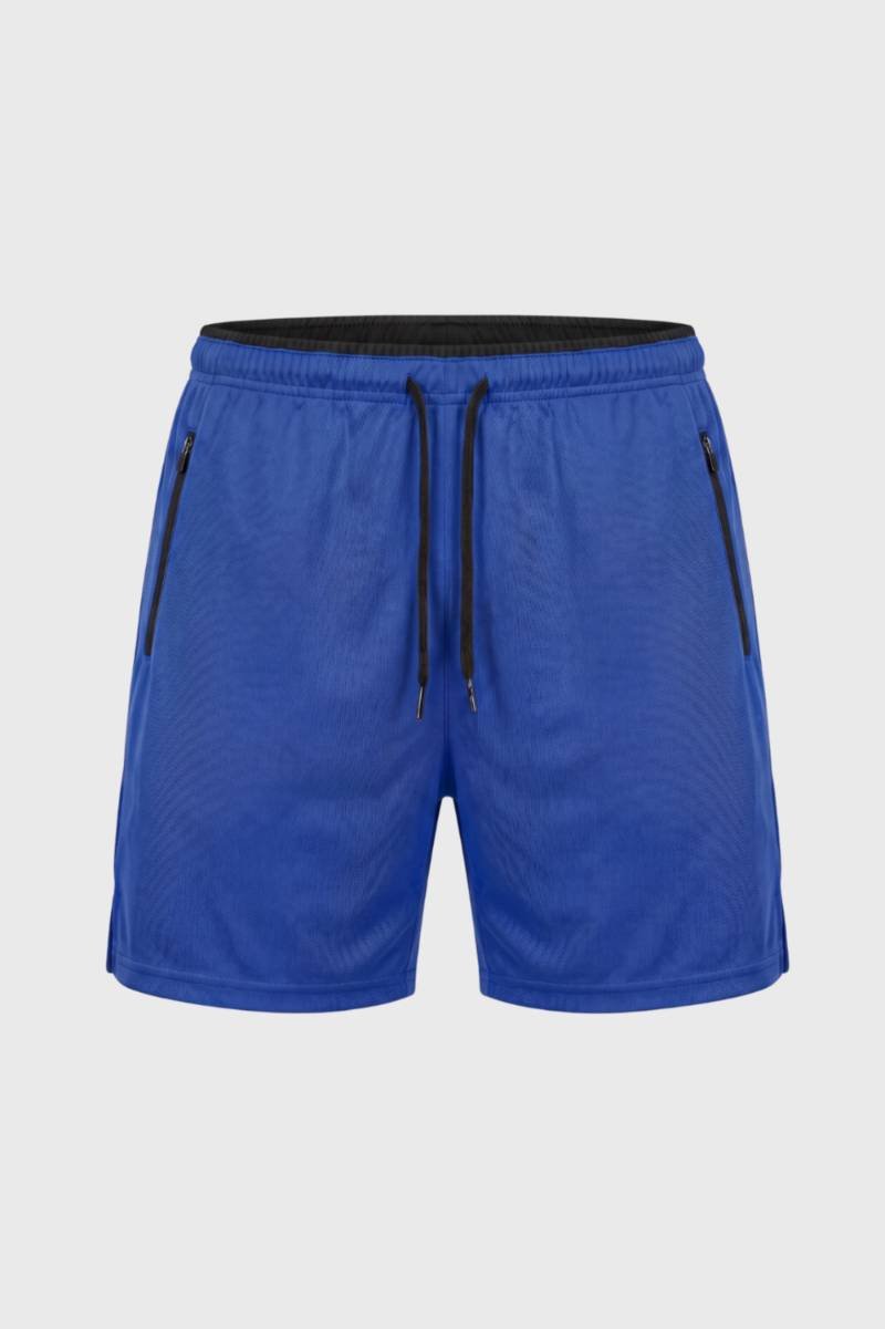 Short Homme - Sport avec Cordons Ajustables | Décontracté — Bleu